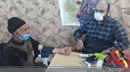 طرح ویزیت رایگان به مناسبت هفته بسیج توسط بسیجیان پایگاه امام سجاد(ع)اشتهارد برگزار شد