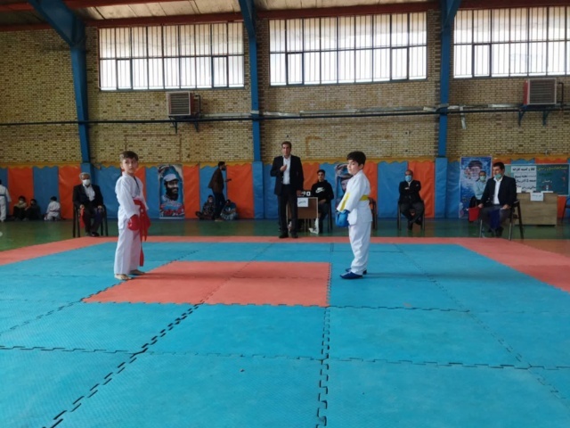 برگزاری مسابقه بزرگ‌کاتا و کاراته، به مناسبت هفته بسیج در شهریار