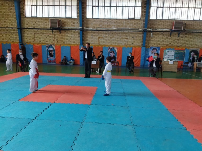 برگزاری مسابقه بزرگ‌کاتا و کاراته، به مناسبت هفته بسیج در شهریار