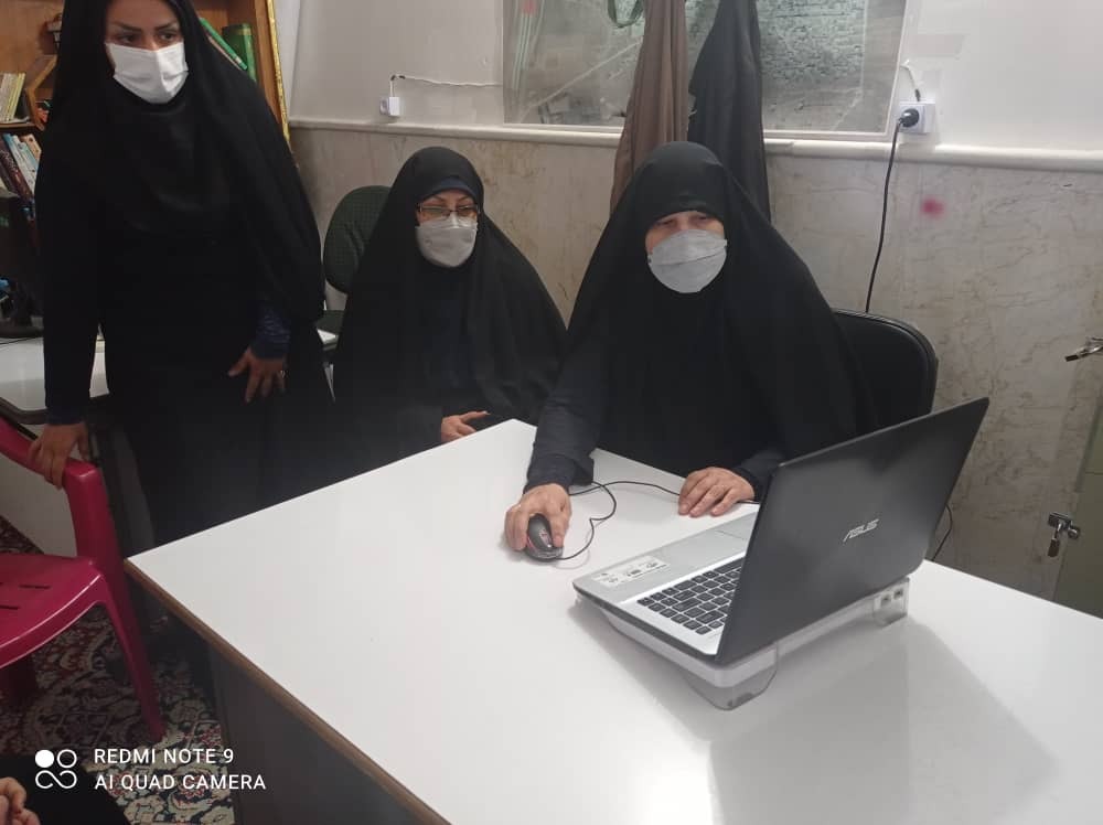 بازدید میدانی مسئول سازمان جامعه زنان از قرارگاه جهادی نوروزی