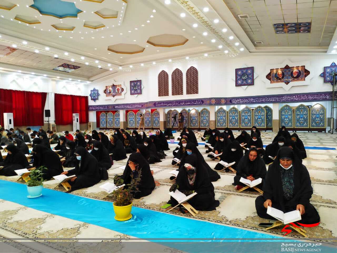 محفل جزء خوانی و تلاوت قرآن ویژه ماه مبارک رمضان در یاسوج