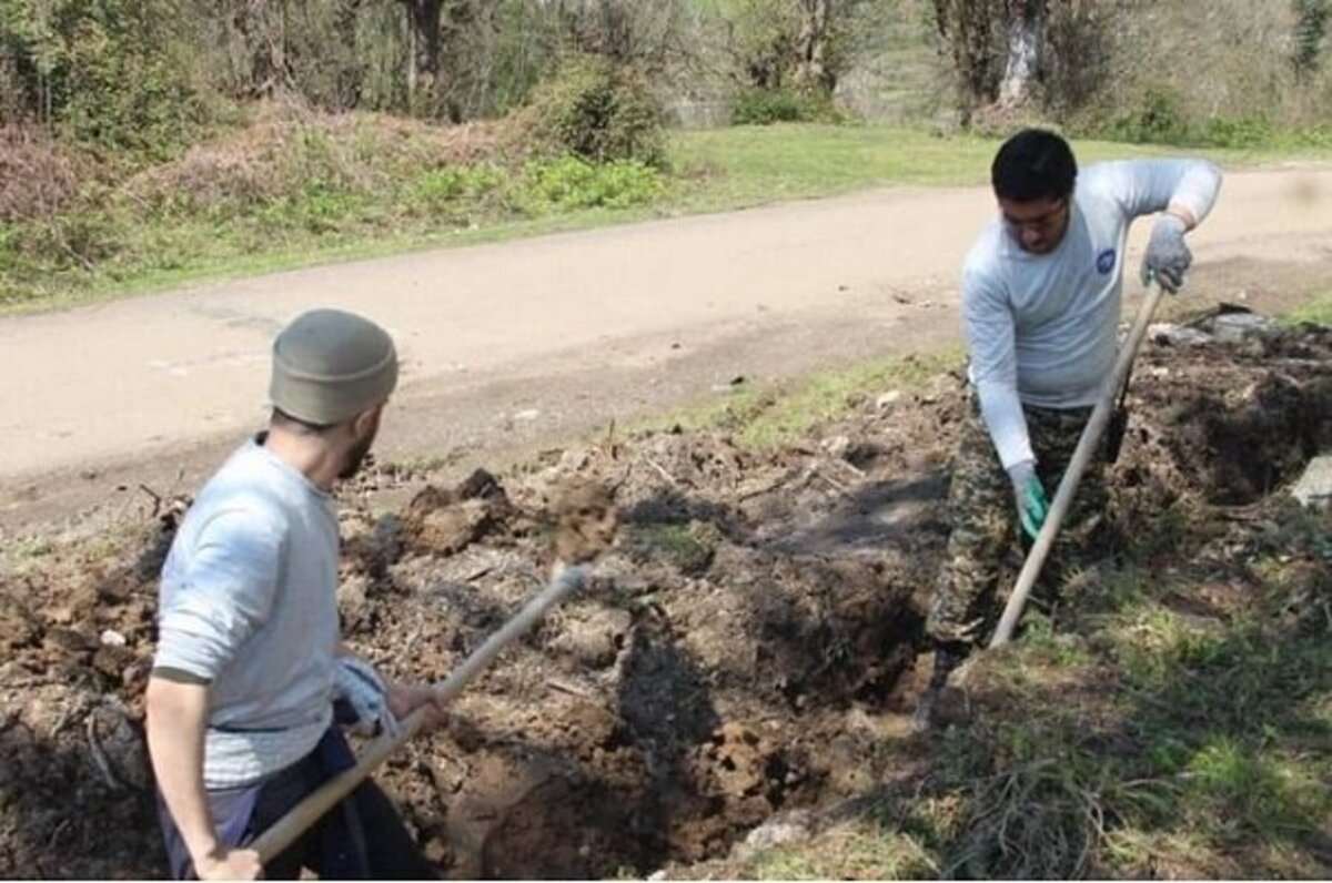 روایتی از عشق بازی جهادگران گیلانی در مسیر محرومیت زدایی