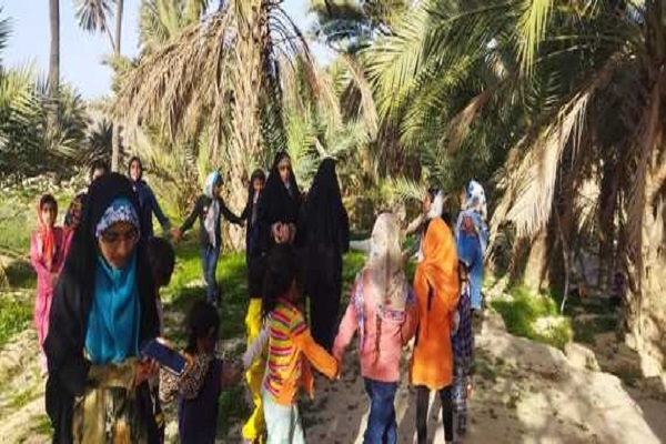 اردوی جهادی بسیجیان پایگاه ام البنین (س) در روستای محروم موردک برگزار شد