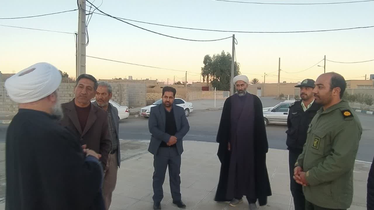 بازدید از مسیر و مکان تشییع و تدفین شهید گمنام