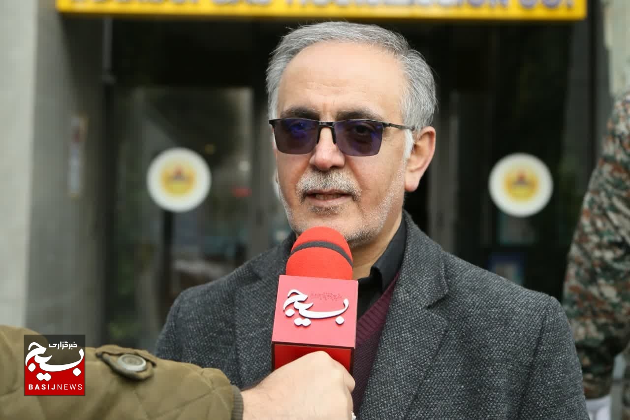 سیدمحمد تقی مرصانعی فرمانده بسیج شرکت گاز انتقال ایران