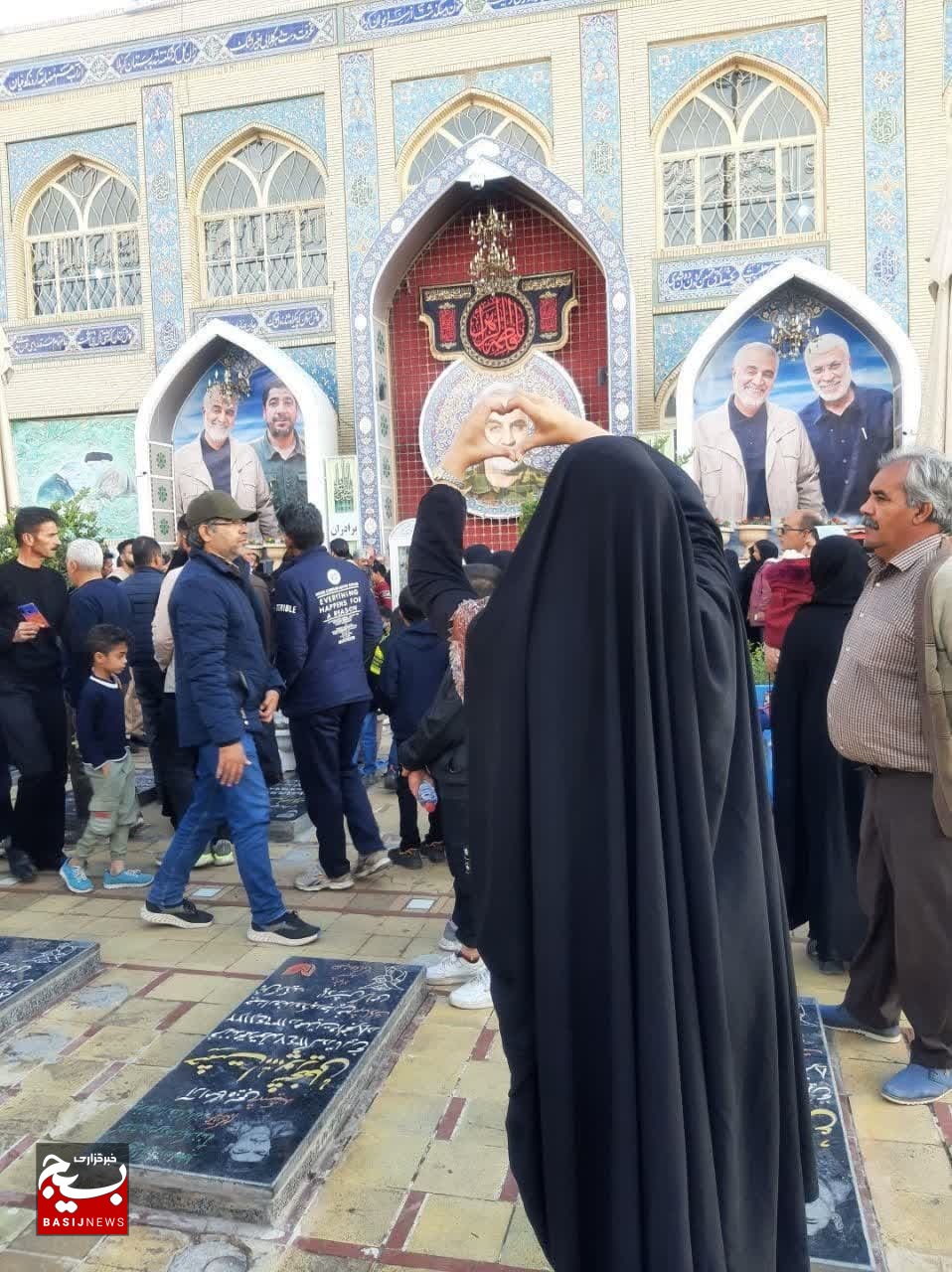 ابراز عشق و علاقه از گلستان تا خراستان جنوبی به شهید مقاومت