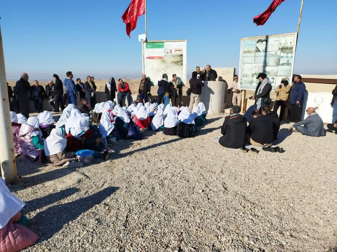برگزاری اردوی راهیان نور حلقه‌های دانش آموزی حوزه مقاومت علی الصالح (ع) به مقصد قلاویزان