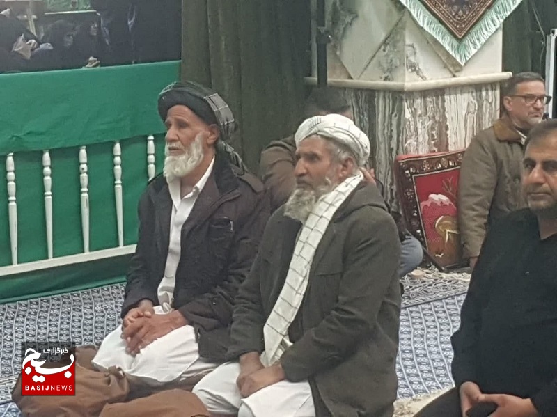 حضور کاروان جهادگران فاطمیون پنجشیر افغانستان در بیت الزهرا