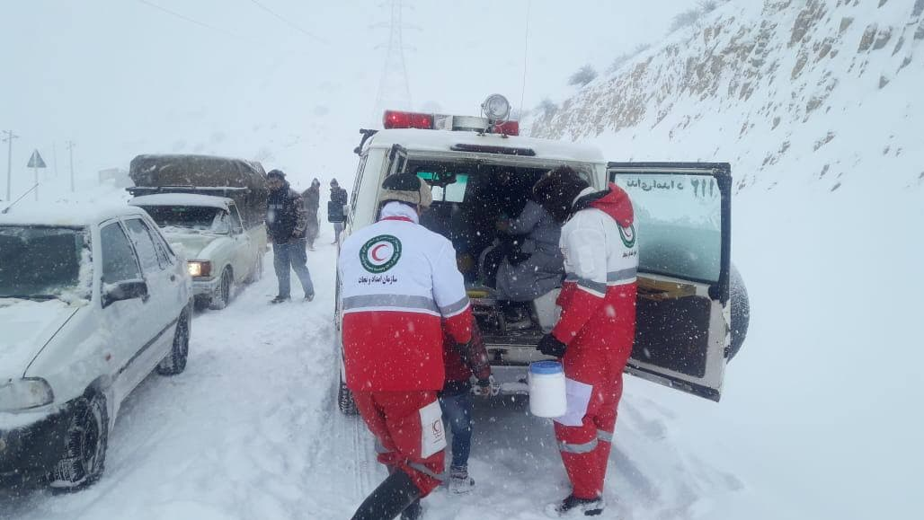 جست و جو و نجات یک مفقودی در ارتفاعات روستای جزوان توسط هلال احمر زنجان