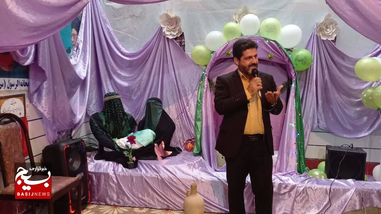 برگزاری جشن ولادت حضرت زهرا سلام الله علیها در مدرسه غیر دولتی ریحانه الرسول( س) یاسوج