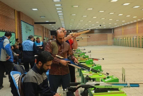 برگزاری مسابقات تیراندازی تفنگ و تپانچه بادی سپاه در تهران بزرگ