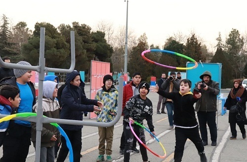 مراسم رونمایی و اهدای ۱۱۰ بازی هیجانی و ورزشی به مدارس و دانش آموزان مناطق شهر تهران