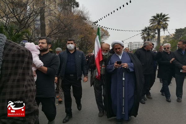 ۱۰ شهید در سومین حرم اهل بیت (ع) تشییع شد+ تصویر