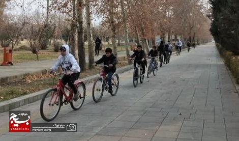 مسابقات دوچرخه سواری منطقه 18 ناحیه مقاومت بسیج مسلم بن عقیل (ع)