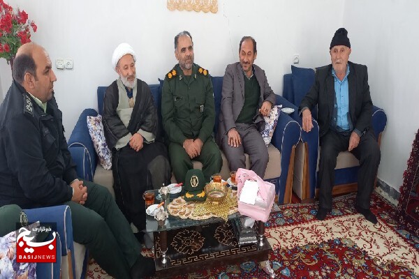 مسئولان سپاه کلیبر و دیدار پدران شهدا همزمان با میلاد امام علی(ع)