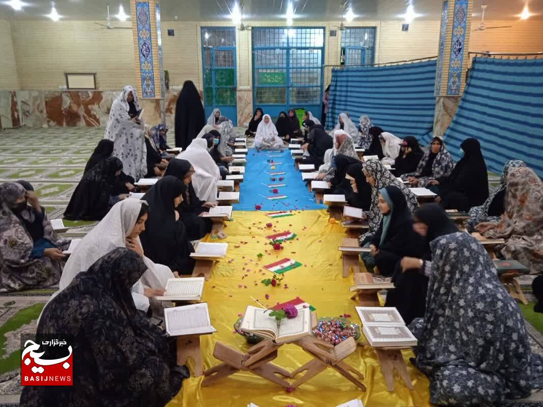 برگزاری محفل انس با قرآن  در شهرستان لنده