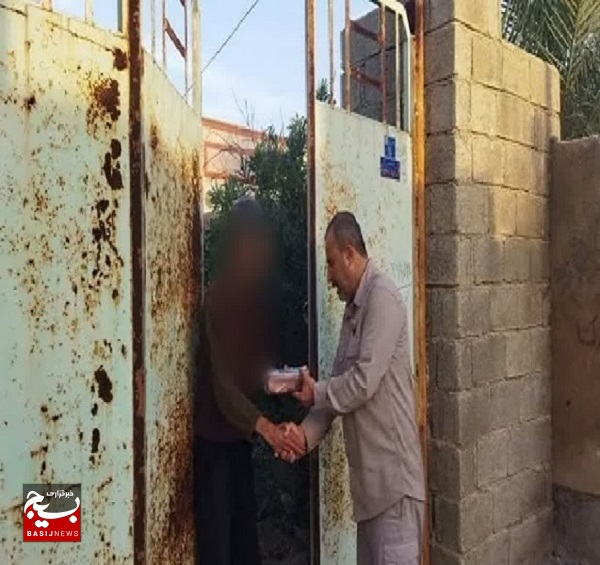 توزیع گوشت نذری جهت خانواده های نیازمند روستای گورک کله بندی