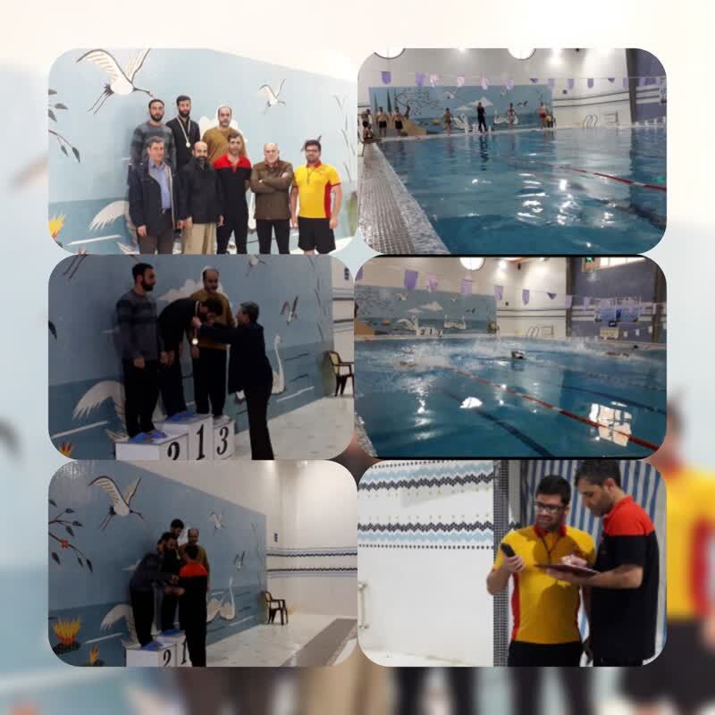 برگزاری یک دوره مسابقه شنا و فوتسال ویژه کارکنان کادر