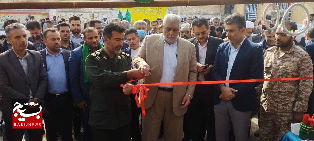 افتتاح بازارچه اقتصاد مقاومتی و کارآفرینی در کرخه