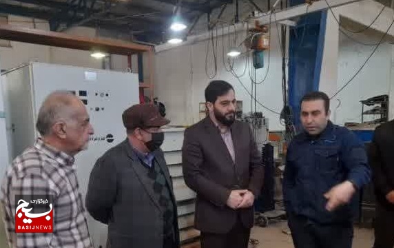 مسئول سازمان بسیج کارخانجات سپاه کربلا از شرکت دانش بنیان خزر ترانسفو در بابلسر بازدید کرد