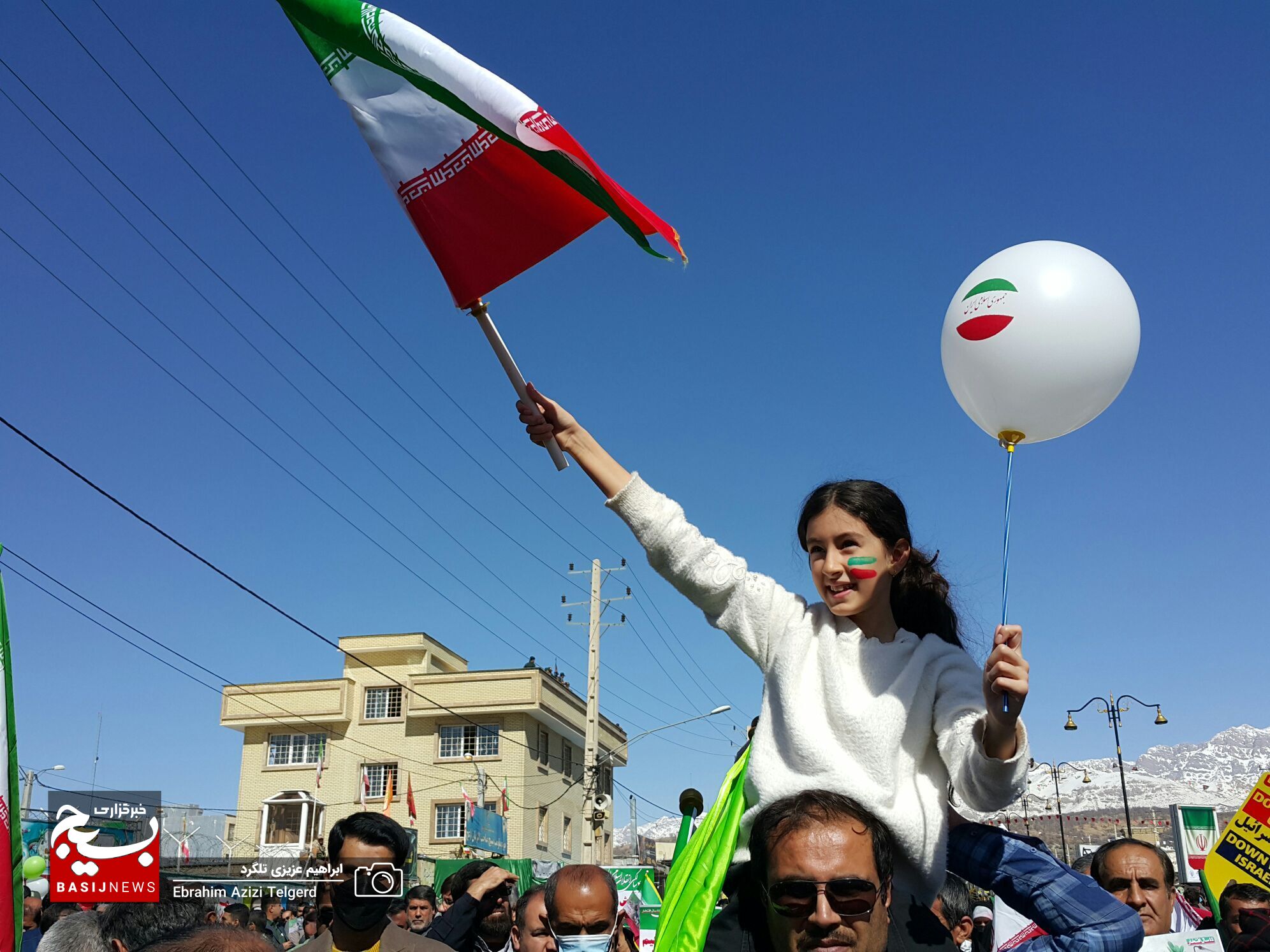 فیلم و تصاویر جذاب و دیدنی از شکوه و عظمت مردم در ۲۲ بهمن در یاسوج