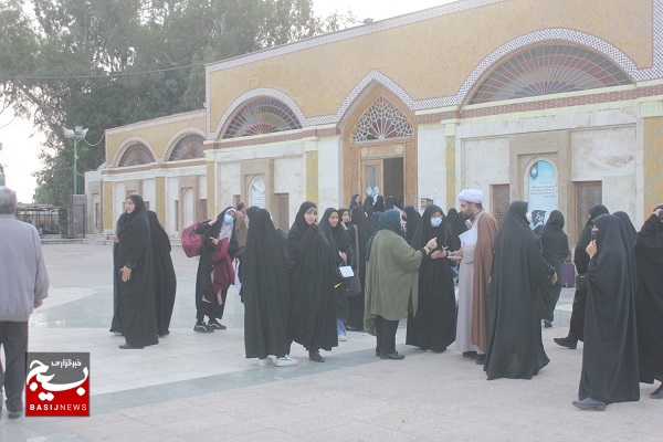 اعزام دختران دانش‌آموز بوشهری به مناطق عملیاتی جنوب