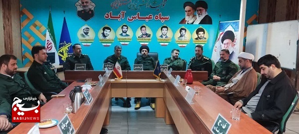 مسئولان عباس آباد با حضور در سپاه شهرستان اقدام خبیثانه پارلمان اروپا را محکوم کردند مسئولان عباس آباد با حضور در سپاه شهرستان اقدام خبیثانه پارلمان اروپا را محکوم کردند