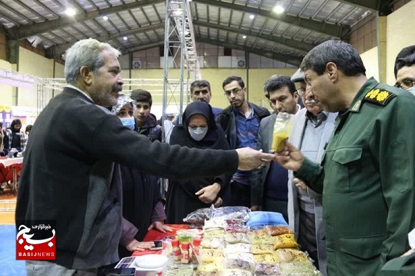نمایشگاه مشاغل خانگی و اقتصاد مقاومتی در لارستان افتتاح شد