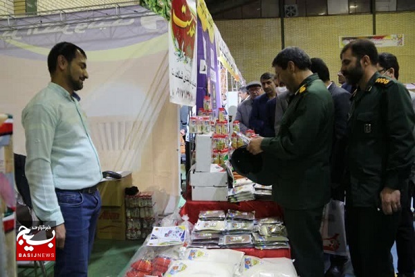 نمایشگاه مشاغل خانگی و اقتصاد مقاومتی در لارستان افتتاح شد