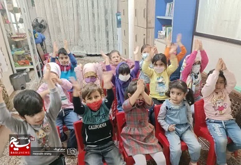 جشن اعیاد شعبانیه ویژه نونهالان در پایگاه شهید قورچیان