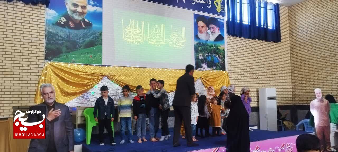 برگزاری جشن اعیاد شعبانیه با حضور خانواده های پاسداران سپاه چرام