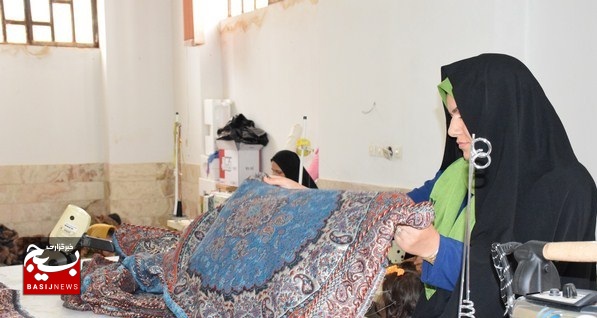 ترمه دوزی، هنر اصلی شهرستان یزد در بحث صنایع دستی/ تأسیس کارگاه خیاطی و اشتغال‌زایی برای خانواده‌های نیازمند