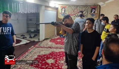 مسابقات ورزشی دهه مبارک فجر انقلاب اسلامی در پایگاه شهید ذوالفقاری