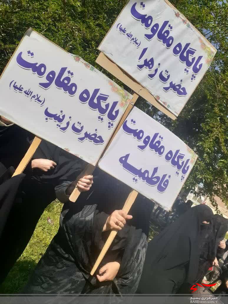 حضور پرشور مردم شهرستان بیله&zwnj;سوار در راهپیمایی روز جهانی قدس