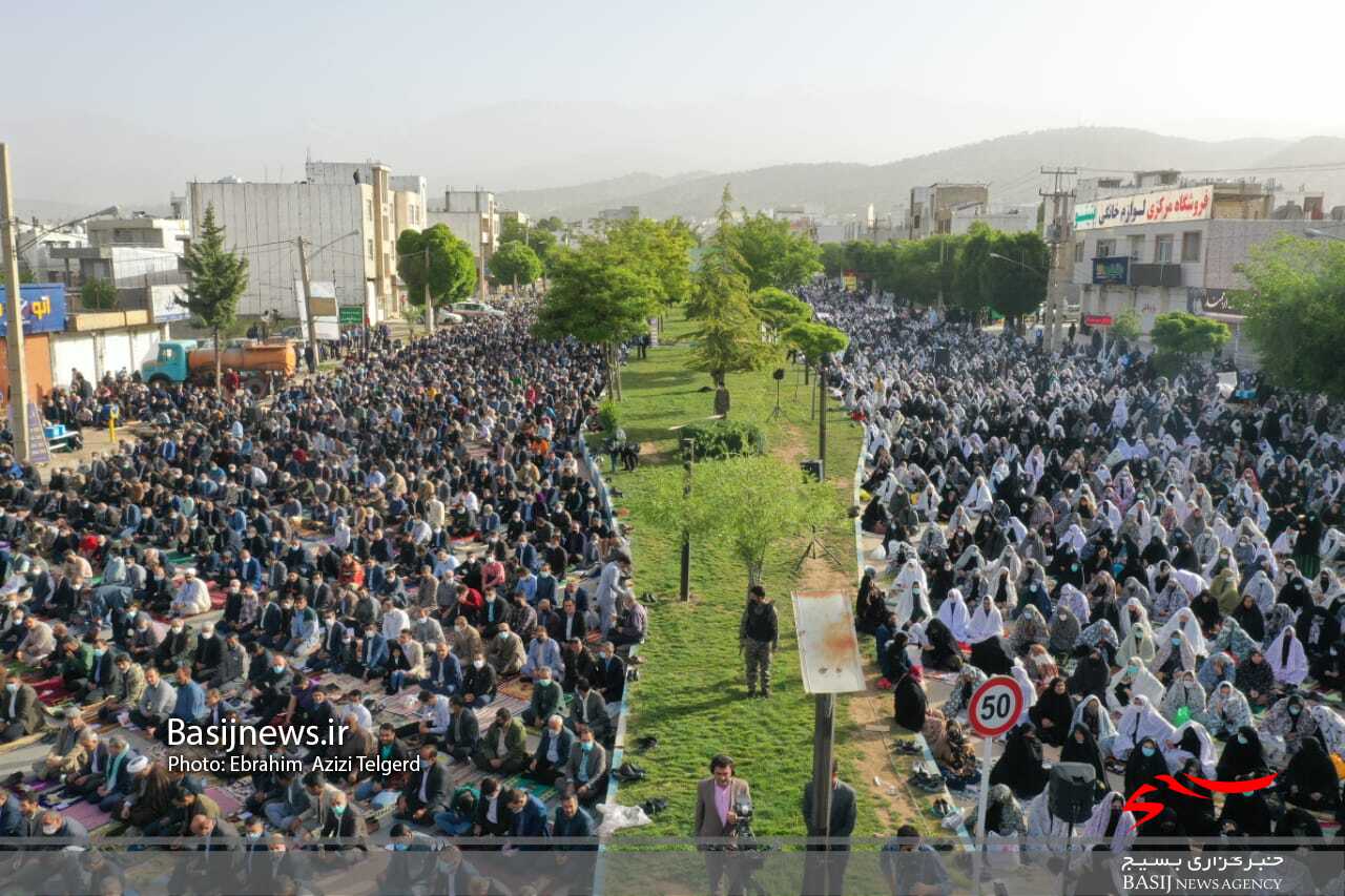 اقامه نماز عید سعید فطر در یاسوج