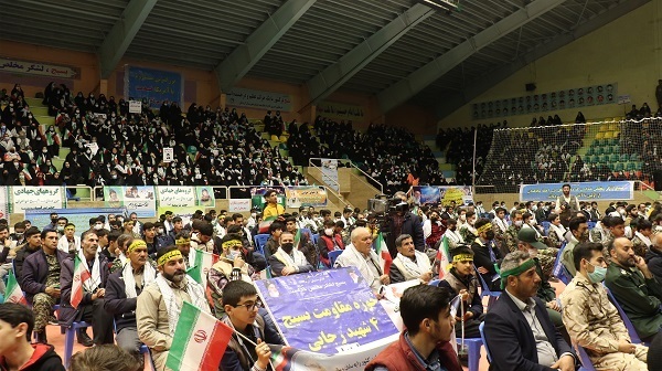 افتتاح پروژه جهادگران فاطمی با اجتماع بزرگ جهادگران بسیجی