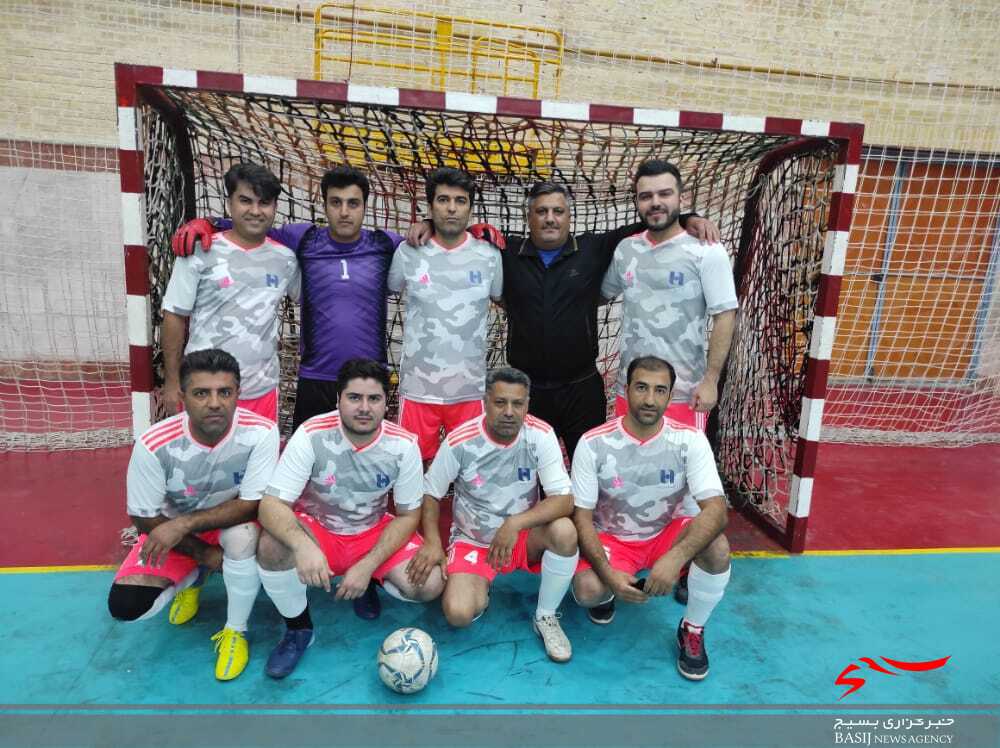 مسابقات فوتسال جام بسیج ادارات شهرستان گچساران با قهرمانی نظام مهندسی پایان یافت