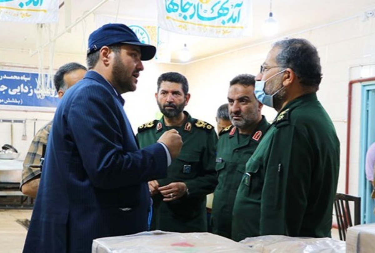 بازدید سرداران سپاه پاسداران انقلاب اسلامی در هفته بسیج سازندگی از قرارگاه محرومیت زدایی جنوب غرب تهران