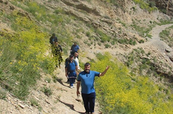 برنامه کوهپیمایی و ارتقای آمادگی جسمانی پایوران ناحیه مقاومت سلمان