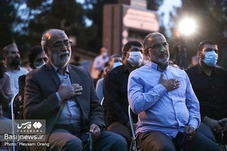 بزرگداشت شهیدان همت و رستگار در گلزار شهدای بهشت زهرا (س)