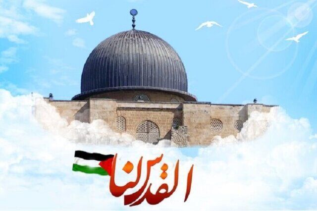 روز قدس روز دفاع از اسلام /شرکت مردم در راهپیمایی روز قدس قوت قلب ملت  مظلوم فلسطین است