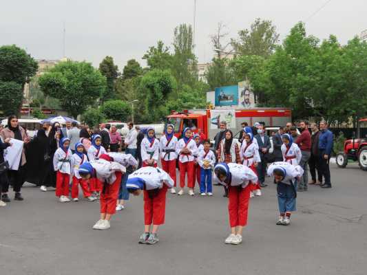 حضور جامعه ورزش در راهپیمایی روز قدس+عکس