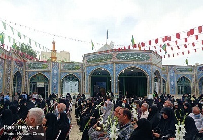 مراسم افتتاحیه ولین کنگره ۱۰۰۰ شهید منطقه ۱۰ تهران