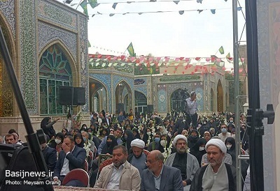 مراسم افتتاحیه ولین کنگره ۱۰۰۰ شهید منطقه ۱۰ تهران