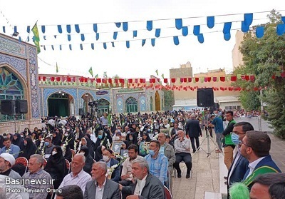 مراسم افتتاحیه ولین کنگره ۱۰۰۰ شهید منطقه ۱۰ تهران