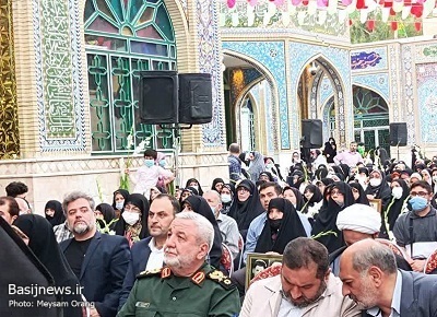 مراسم افتتاحیه ولین کنگره ۱۰۰۰ شهید منطقه ۱۰ تهران