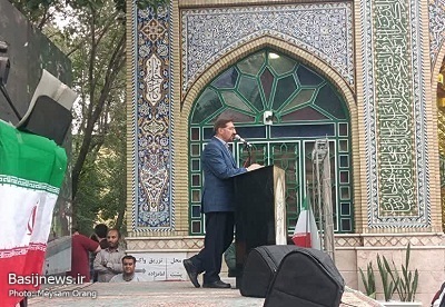 مراسم افتتاحیه ولین کنگره ۱۰۰۰ شهید منطقه ۱۰ تهران