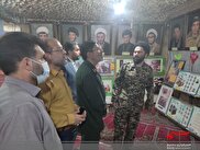 حضور چشمگیر سازمان بسیج طلاب اردبیل در نمایشگاه شهدای روحانی کشور