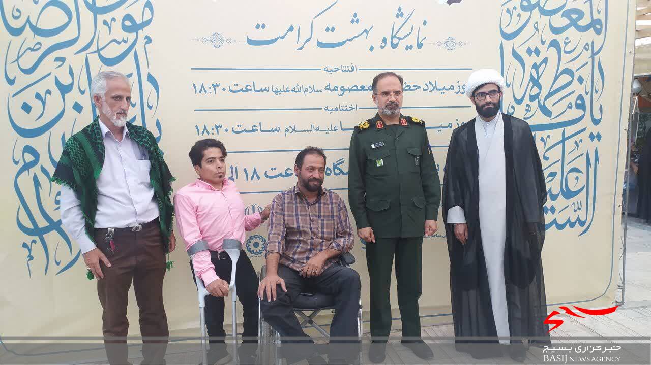 بازدید میدانی سردار موحد از نمایشگاه بازدید میدانی سردار موحد از نمایشگاه