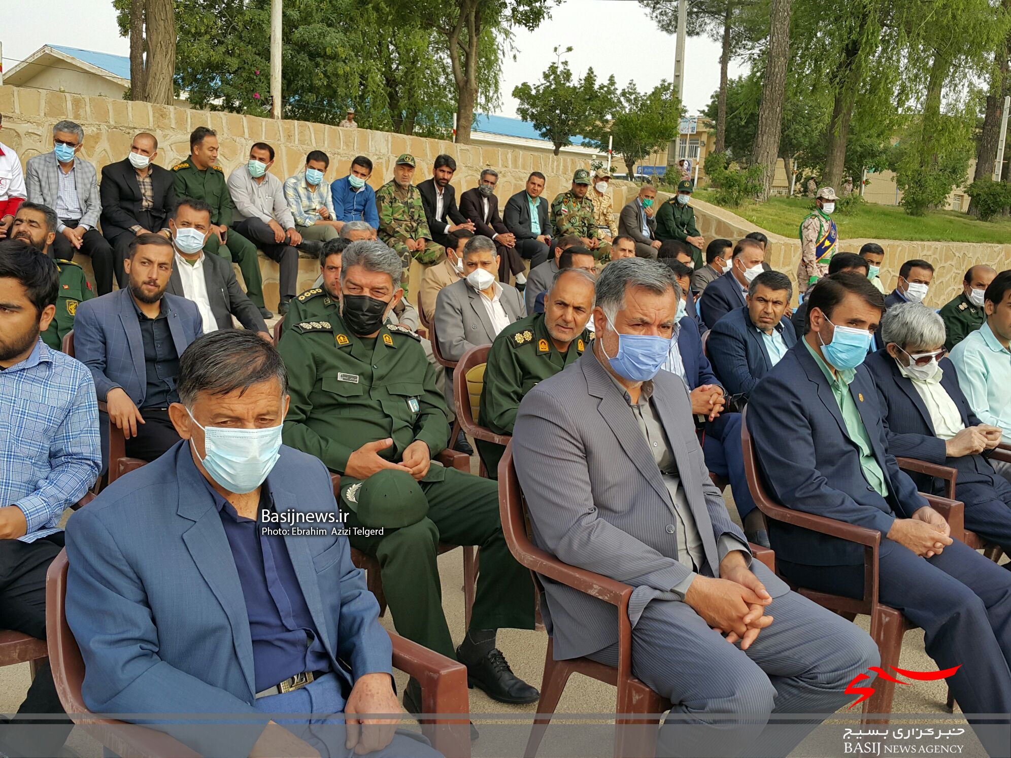 صبحگاه مشترک نیروهای مسلح در سپاه فتح